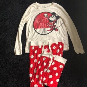 Minnie Mouse PJ set